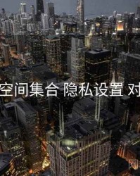 秘语空间集合 隐私设置 对照表