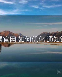 岛遇官网 如何优化 通知策略