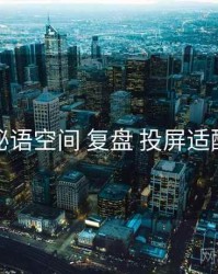 秘语空间 复盘 投屏适配