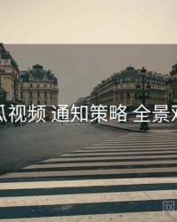 丝瓜视频 通知策略 全景观察