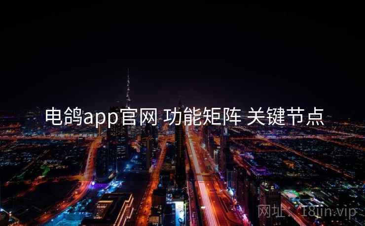 电鸽app官网 功能矩阵 关键节点