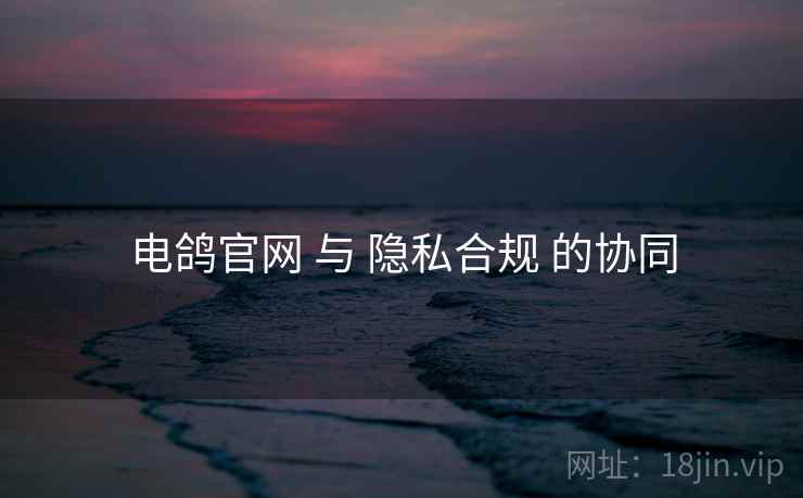 电鸽官网 与 隐私合规 的协同