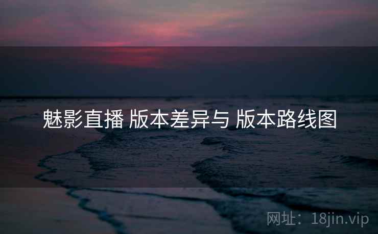 魅影直播 版本差异与 版本路线图