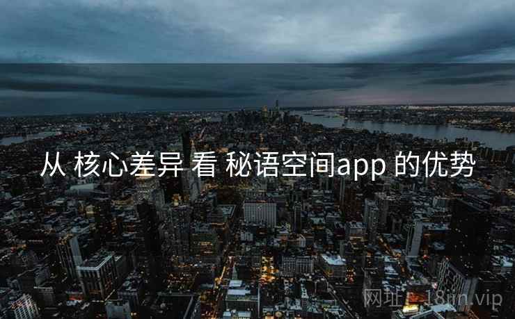 从 核心差异 看 秘语空间app 的优势